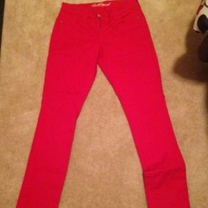 ❤SOLD❤ Size 4 Old navy red skinny jeans