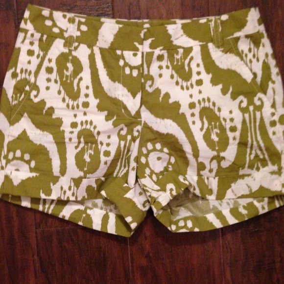 J. Crew Ikat Print Resort Shorts