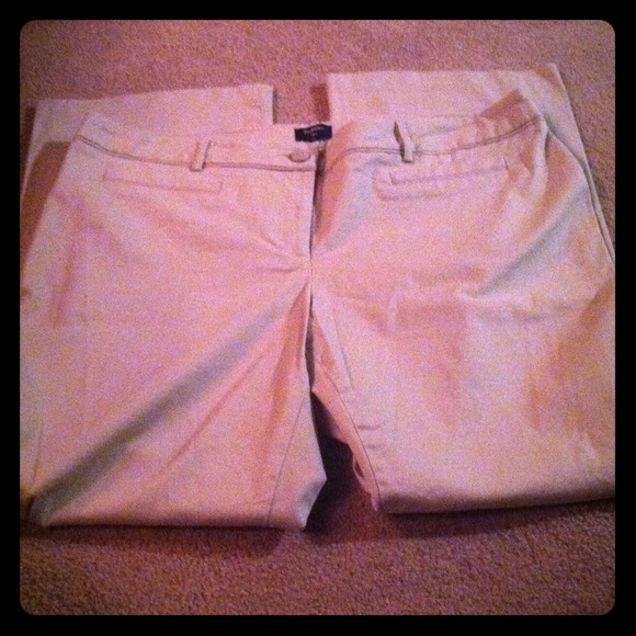 Long length Tan dress pants