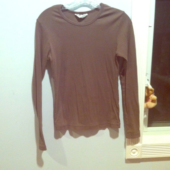 Brown Long Sleeved Shirt