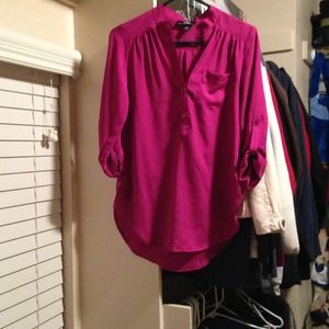 Fuchsia long tunic!