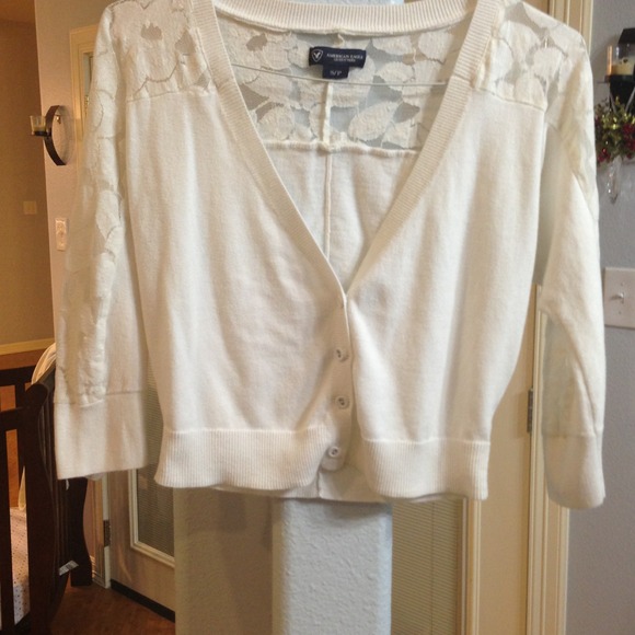 American eagle cropped sweater