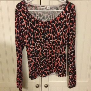 Cato Animal Print Sweater