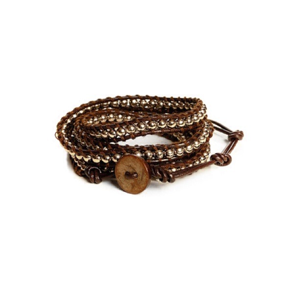 Sold @djgiles53  Leela Brown Wrap Bracelet - Picture 2 of 2