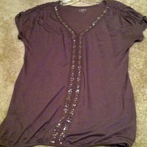 Ann Taylor Loft short sleeve shirt.