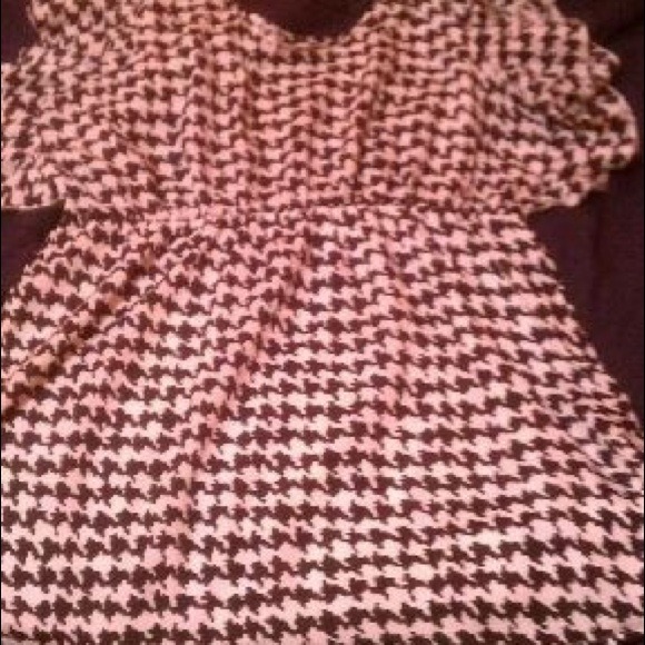 Black &white mini dress