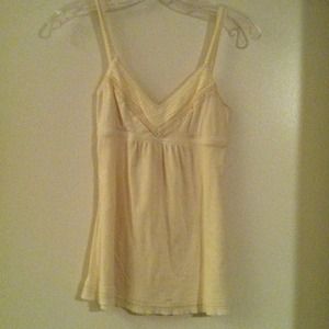 Cream tank top