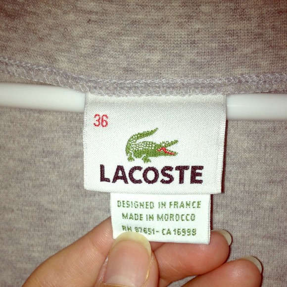 🌸On hold🌸 Lacoste grey sweater dress