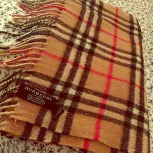 Burberry scarf