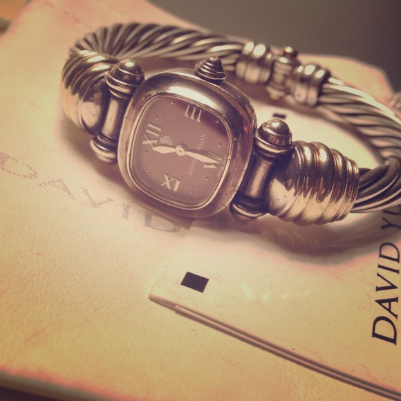 David Yurman Cable Watch 14K & Sterling Silver