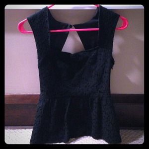 🚫Reserved🚫 XS anthropologie peplum top