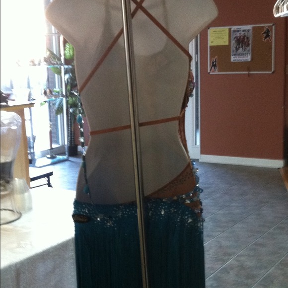 Latin ballroom dress - Picture 3 of 4