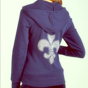 💢SOLD💢 Fleur Dy Lys Velour Jacket