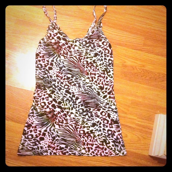 💥SOLD💥Op Animal Print Tank