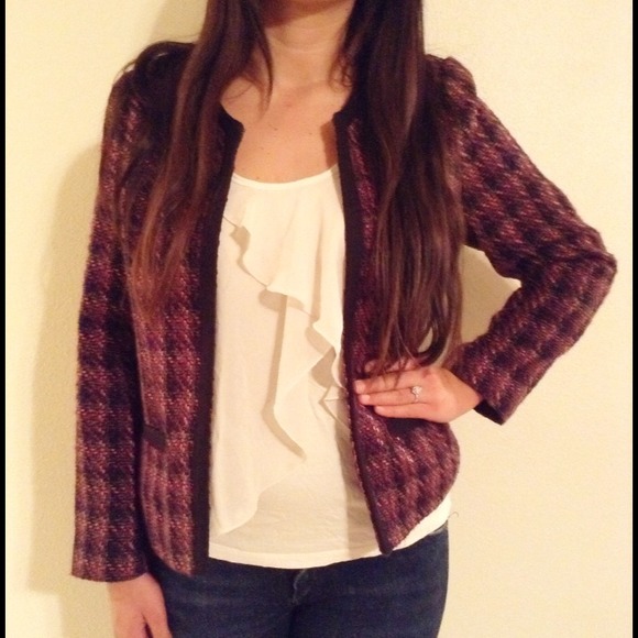 Sold!! Vibrant colored blazer