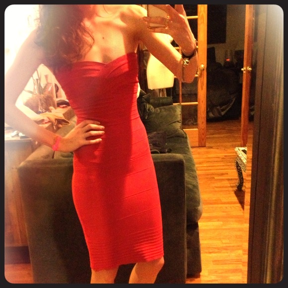 Herve Leger Dresses & Skirts - REDUCED Authentic Herve Leger bandage dress