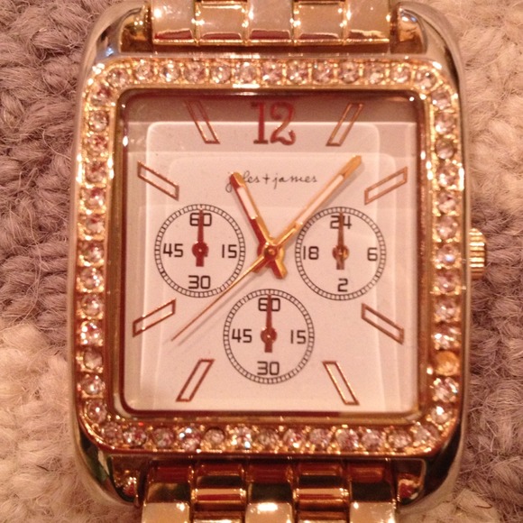 Reserved-Jules & James Gold Fashion Watch