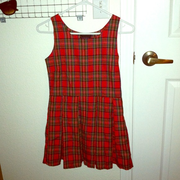 🚫🚫***SOLD*** 🚫🚫Grunge girl Red plaid dress