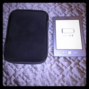 Brand New kindle e-reader with case