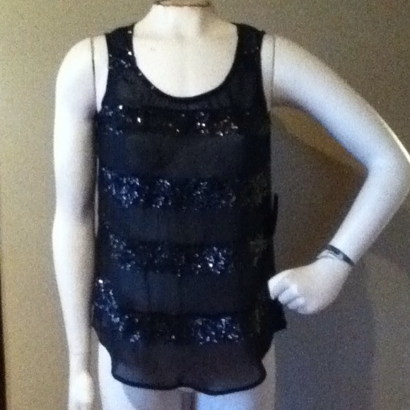 Bundle for jo jo NWT sheer with sequin and sweater