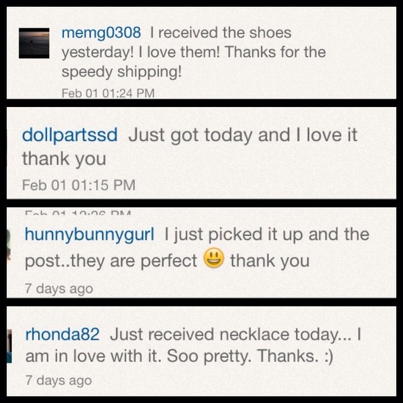 Positive feedback!! Thanks ladies 😘😘
