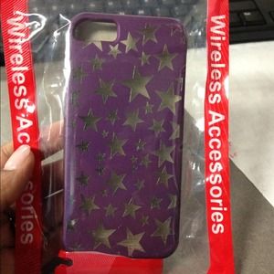 Purple Star iPhone 5 Case