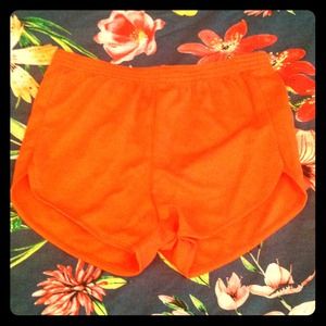 Orange American Apparel Shorts M - NWT