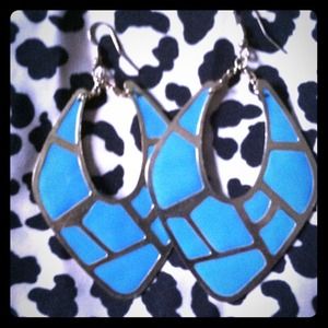 SOLD! Turquoise & Gold earring