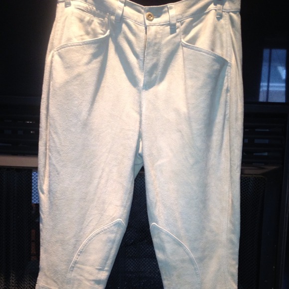 Ralph Lauren 100% leather (suede) riding pants - Picture 2 of 4