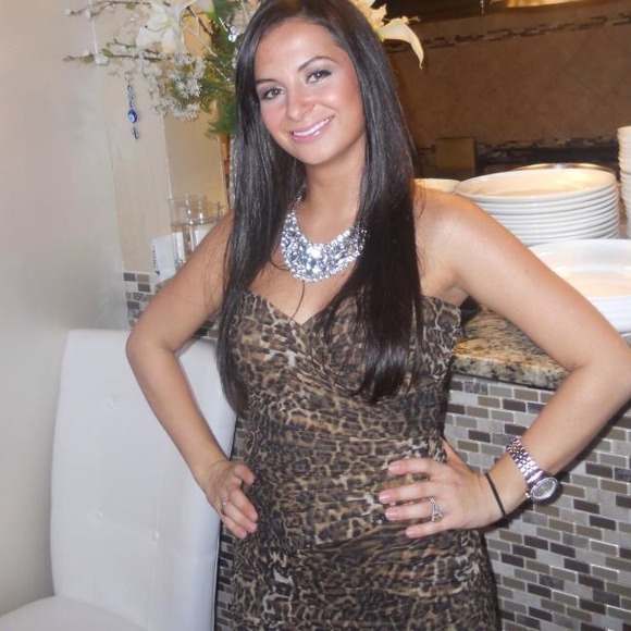 Above the knee form fitting dress
