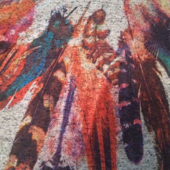 Feather crop top - Picture 3 of 3