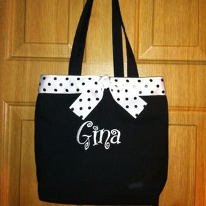 Small monogrammed purse