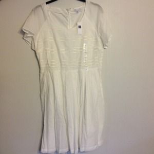 Beautiful white summer dress