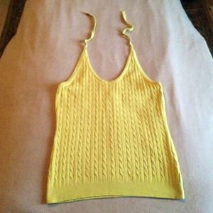 XLarge halter tie sweater top