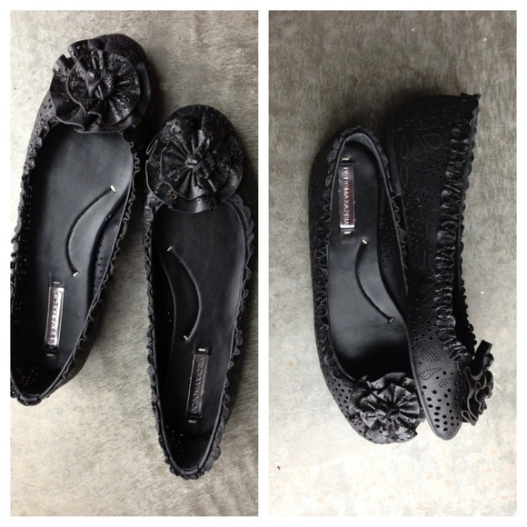 BCBG Black Flats