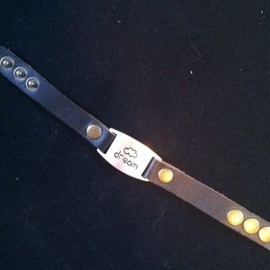 Dream leather bracelet