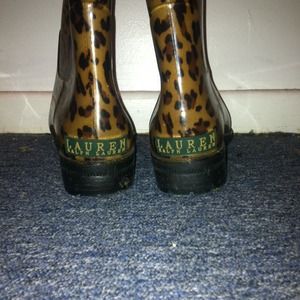 Ralph Lauren Cheetah RainBoots