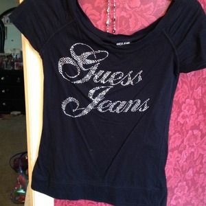 Guess black shirt