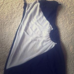 Strapless club dress!