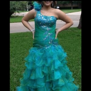 "Blush Prom" prom dress