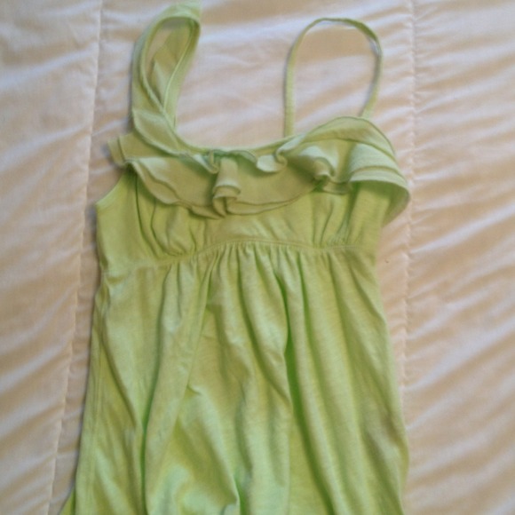 Abercrombie Kids Other - Lime green ruffle top. Abercrombie Kids
