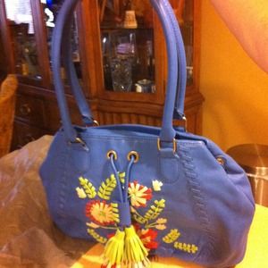 Blue Isabella Fiore purse