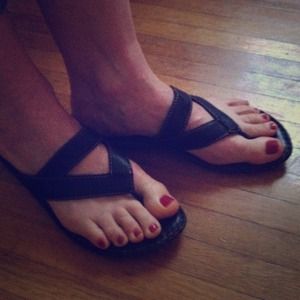 Born Sandals Dark Brown size 9