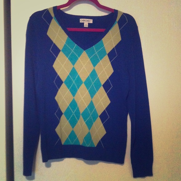❌Sold❌  Argyle sweater