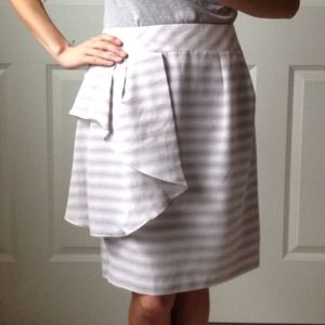 Side peplum skirt from Anthropologie