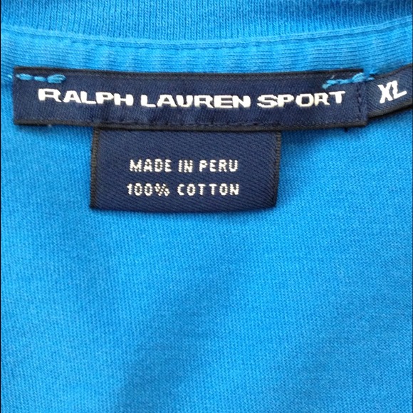 ❌SOLD❌ Ralph Lauren V-neck tee - Picture 3 of 3
