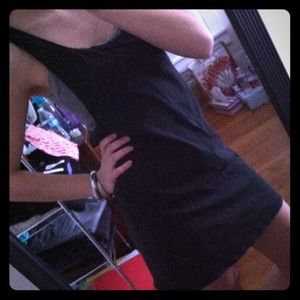 Little Black Tank Dress 🎀