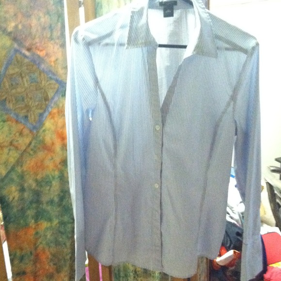 Button down Ann Taylor Oxford - Picture 3 of 3