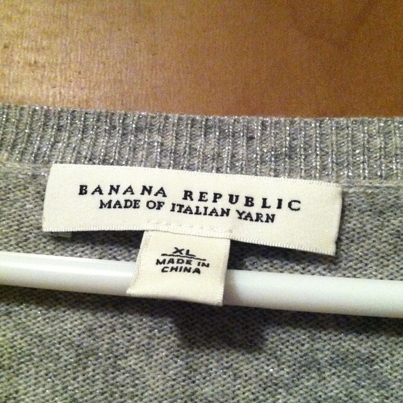 Sparkly Banana Republic Sweater - Picture 2 of 3