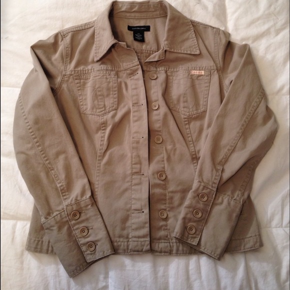 Calvin Klein light Khaki jacket